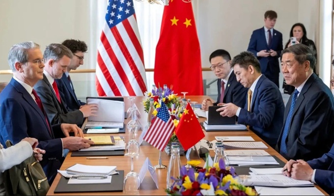 Mỹ và Trung Quốc tiến hành vòng đàm phán thứ 3