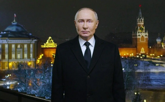 Tổng thống Vladimir Putin thể hiện niềm tin nước Nga sẽ đi lên trong thông điệp Năm mới