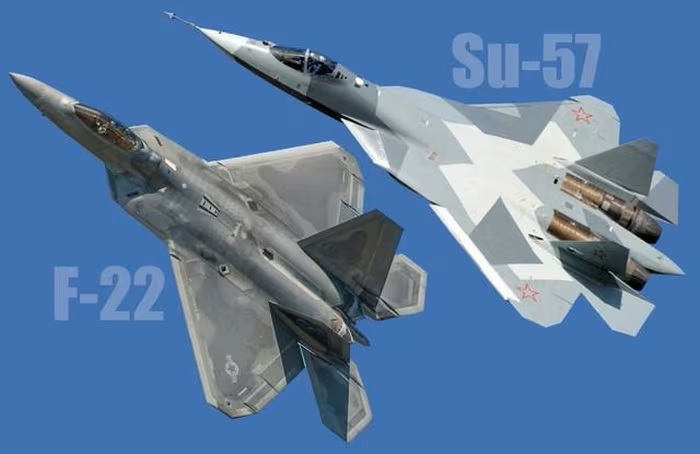 Su-57 vượt trội F-22 trong các cuộc tấn công quy mô lớn?