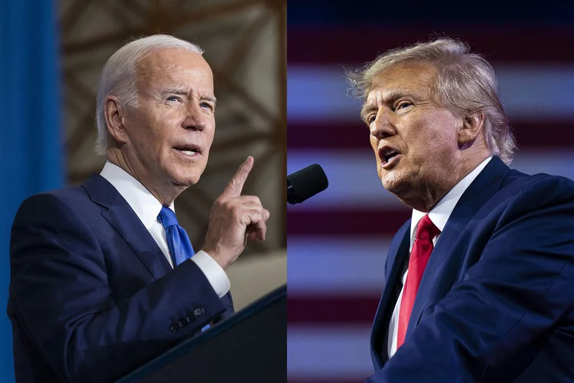 Tổng thống Biden và ông Trump chuẩn bị cho cuộc tranh luận đầu tiên