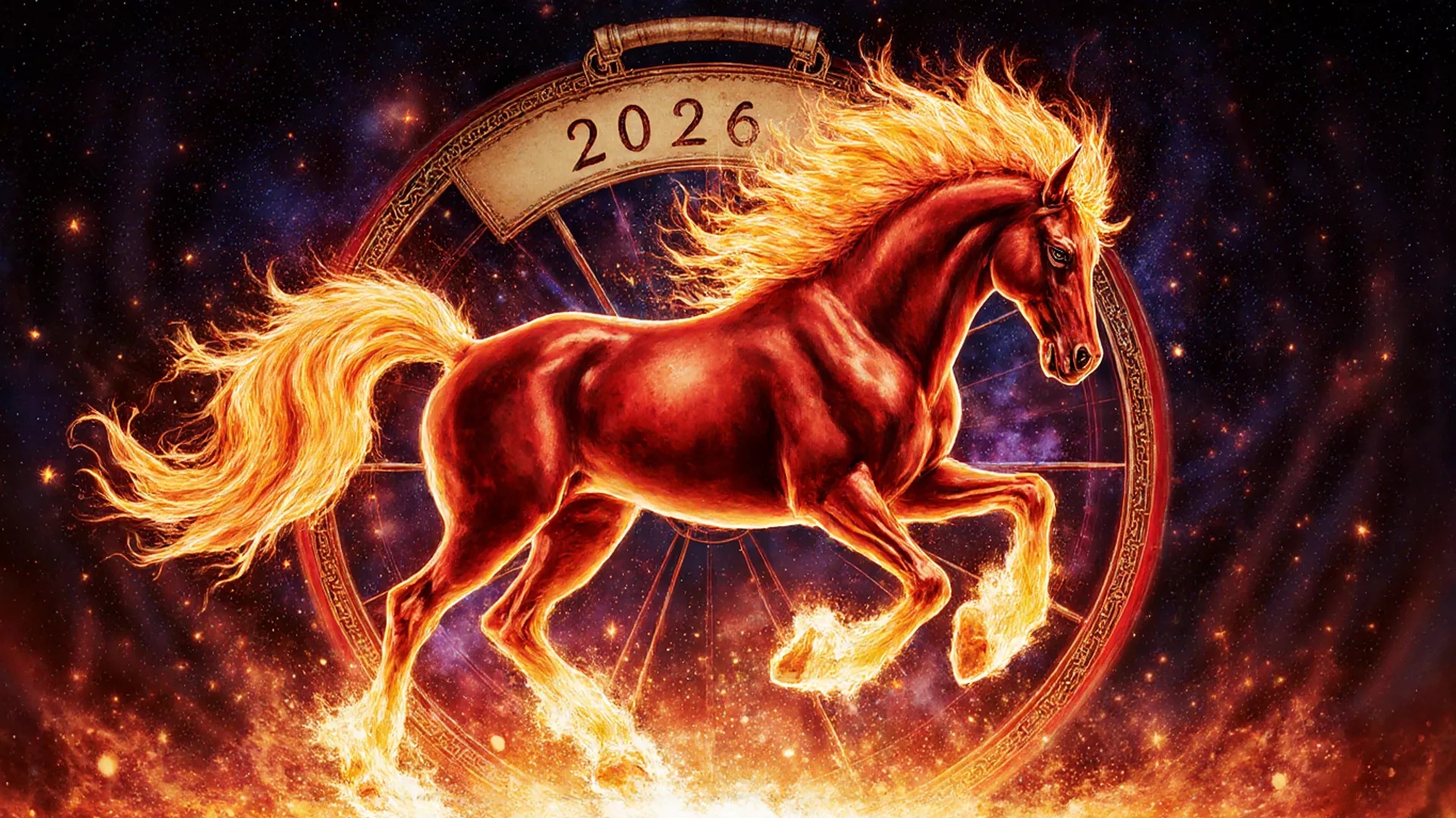 Ngựa vàng - Biểu tượng của năm 2026