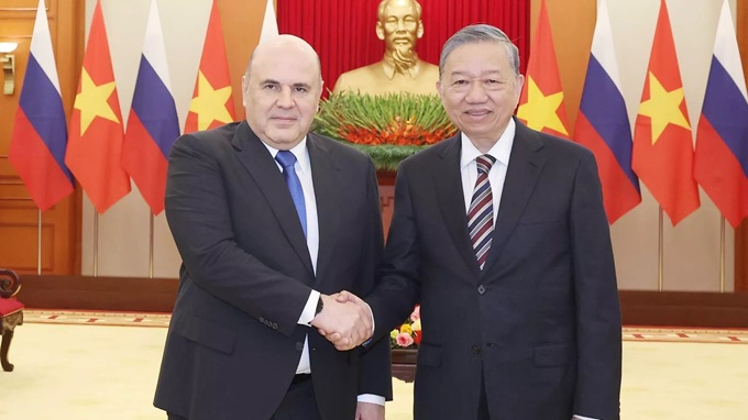 Thủ tướng Nga mời Tổng Bí thư Đảng Cộng sản Việt Nam tham dự lễ kỷ niệm ngày Chiến thắng