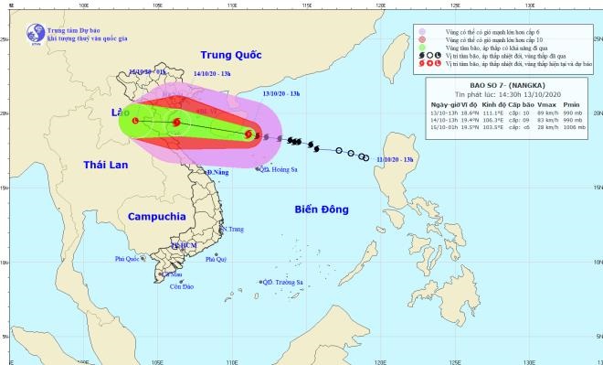 Bão số 7 chưa qua, áp thấp nhiệt đới mới lại sắp vào Biển Đông