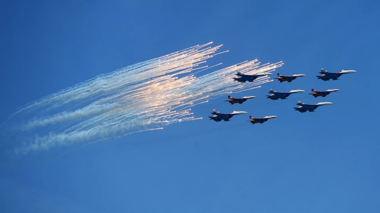“Những hiệp sĩ Nga” sẽ biểu diễn tại triển lãm Airshow China 2024