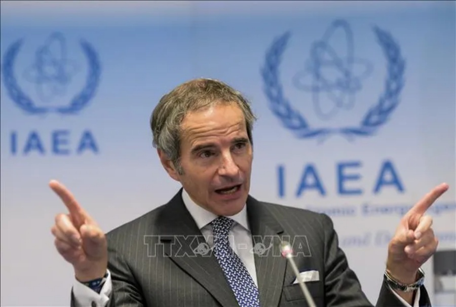 Lãnh đạo IAEA đến thăm nhà máy hạt nhân Nga gần tiền tuyến