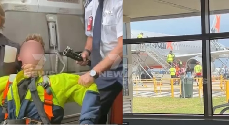 Thiếu niên 17 tuổi mang súng xông lên máy bay Jetstar