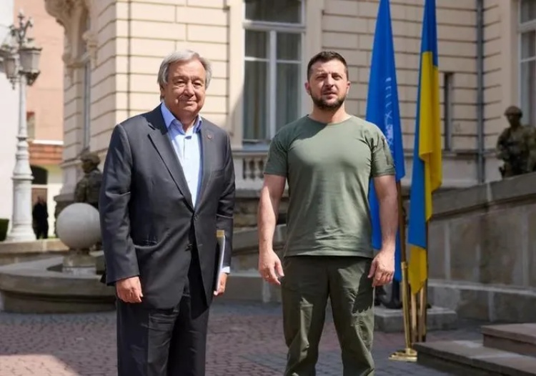 Ông Zelensky 'không cho' Tổng thư ký Liên hợp quốc tới Ukraine