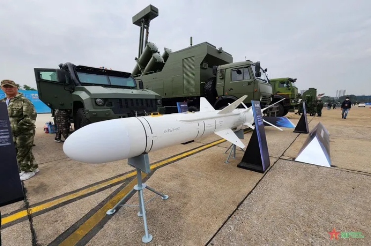 'Sát thủ diệt hạm' Kh-35UE tại Triển lãm Quốc phòng Quốc tế Việt Nam 2024