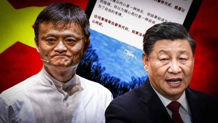 Thấy gì khi Chủ tịch Trung Quốc gặp Jack Ma