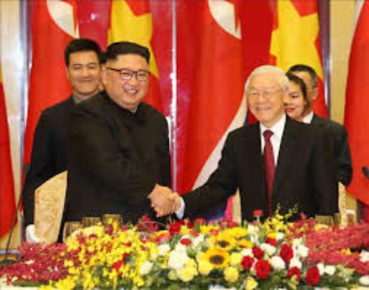 Tổng Bí thư và Chủ tịch nước trao đổi điện mừng với Chủ tịch Triều Tiên