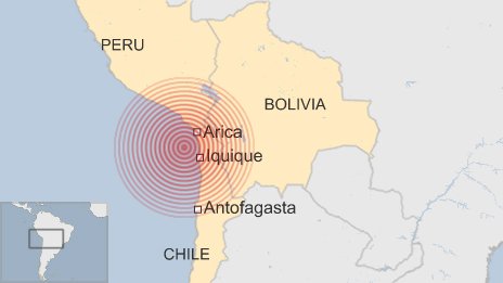 Động đất mạnh, đe dọa sóng thần ở Chile: 300 nữ tù nhân đã trốn thoát