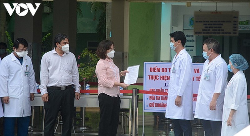 Dỡ bỏ phong tỏa Bệnh viện Đà Nẵng