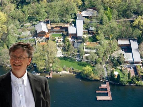 Sự thật không thể tin nổi về biệt thự tỷ phú Bill Gates