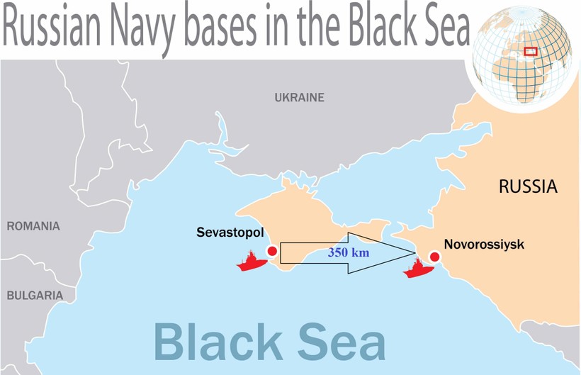 Điều gì khiến Hạm đội Biển Đen rời Crimea về Novorossiysk?