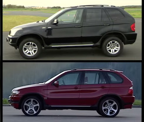 Xe Trung Quốc nhái BMW X5 bị phá tan tành
