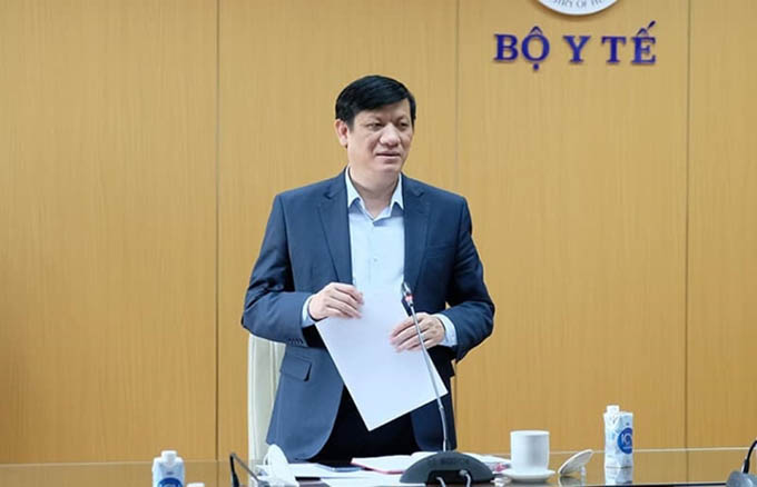 Bộ trưởng Y tế: 'Mục tiêu quan trọng nhất là bảo vệ sức khoẻ nhân dân'