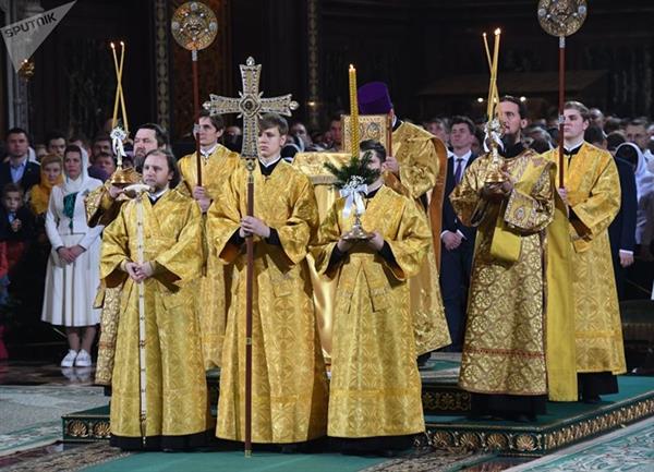 Tín đồ Chính thống giáo ở Nga chào đón Giáng sinh