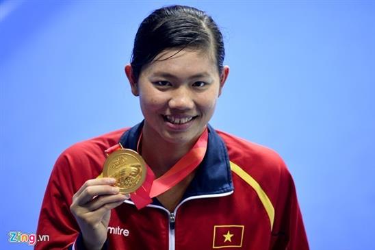 Ánh Viên là VĐV nước ngoài hay nhất SEA Games