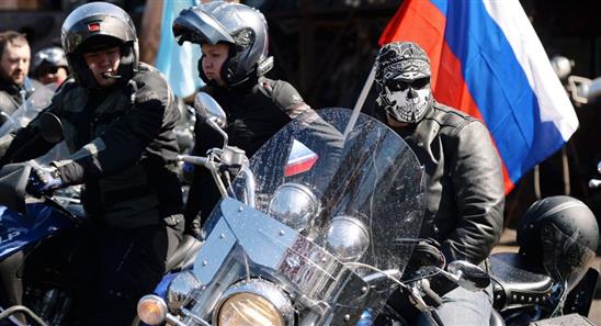 “Những con sói đêm” bắt đầu hành trình xe mô tô hướng về Berlin