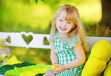 Ngất ngây vẻ đẹp thiên thần của những bé gái Nga