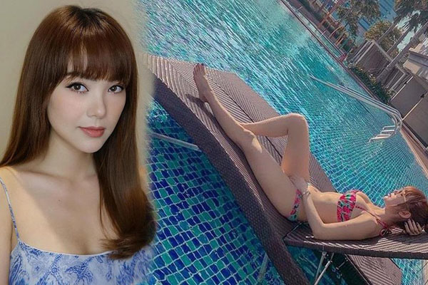 'Đứng hình' với ảnh bikini khoe vòng 1 'bốc lửa' của ca sĩ Minh Hằng