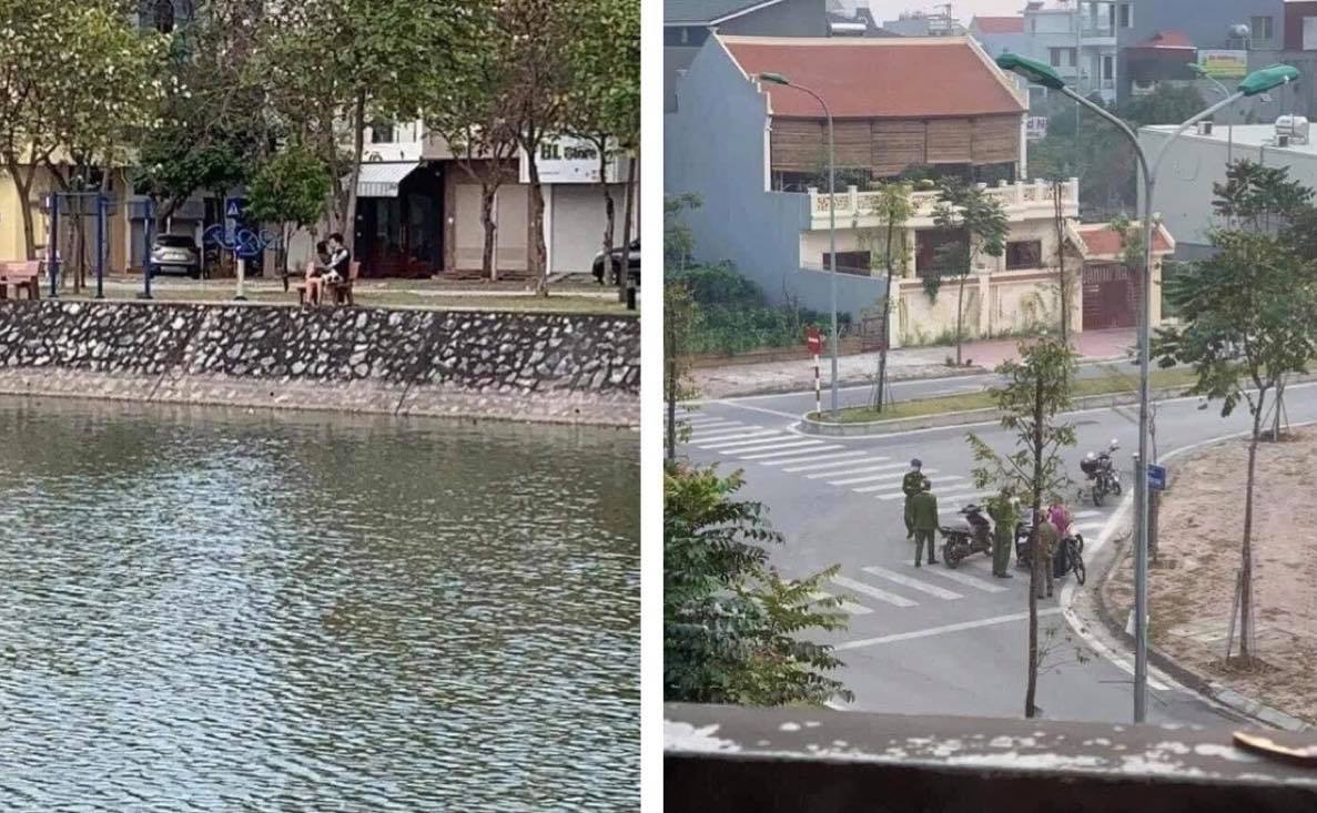 Hôn nhau trong công viên lúc giãn cách xã hội, đôi nam nữ ở Hải Dương bị phạt 4 triệu đồng