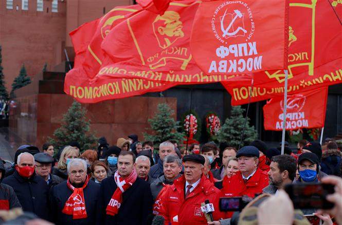 Kỷ niệm 103 năm Cách mạng Tháng Mười Nga tại Moskva