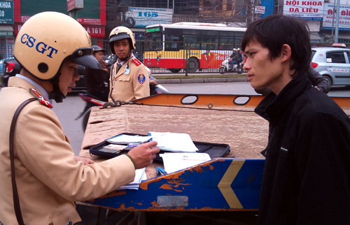 CSGT lên tiếng về clip 