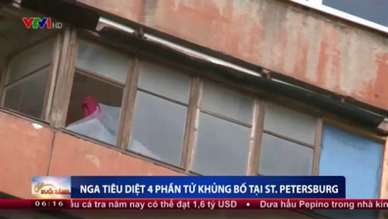 Nga tiêu diệt 4 phần tử khủng bố tại St. Petersburg