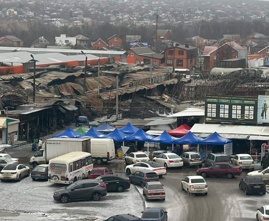 Rostov: Thư kêu gọi ủng hộ các gia đình bị thiệt hại trong vụ cháy chợ Temernik