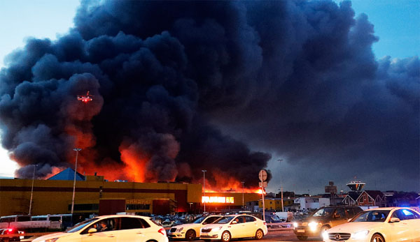 Moskva: Chi phí xây dựng TTTM 