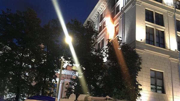 Moskva: Cháy tại tòa nhà Ngân hàng trung ương Nga