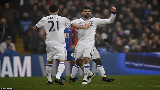 Premier League: Độc cô cầu bại Chelsea đánh bại Crystal Palace