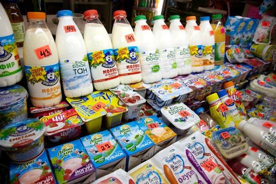 Thực phẩm Nga lên ngôi nhờ lệnh cấm lương thực phương Tây