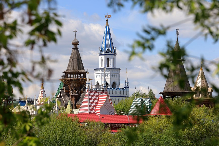 Khám phá nét đặc sắc kiến trúc Điện Kremlin ở Izmailovo