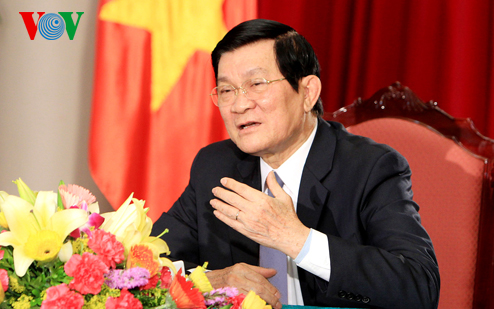 Chủ tịch nước trả lời phỏng vấn báo chí Nga về Chiến thắng Phát xít