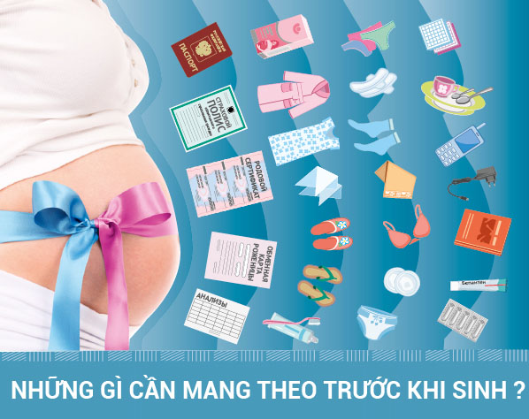 Những gì cần mang theo đến bệnh viện phụ sản tại Nga khi chuẩn bị sinh