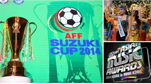 Miss World và lễ trao giải Mama 2014 lên sóng VTV6