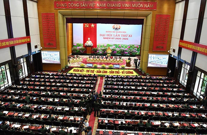 Khai mạc trọng thể Đại hội Đại biểu Đảng bộ Quân đội lần thứ XI, nhiệm kỳ 2020-2025