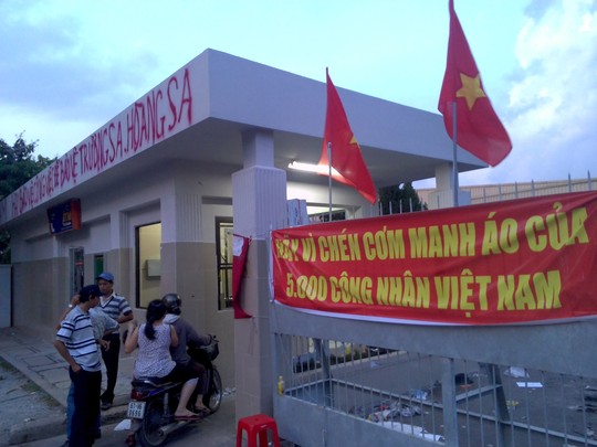 Công nhân đã bị lợi dụng bởi những kẻ có tổ chức