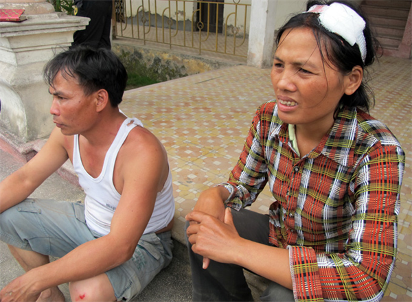 Côn đồ hành hung dân Tiên Lãng