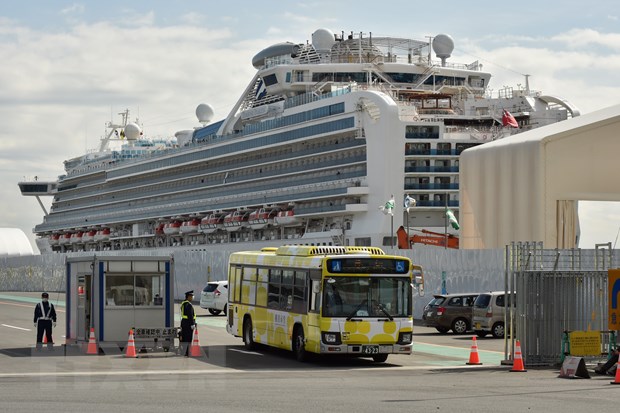 Nga sơ tán 8 công dân trên du thuyền Diamond Princess