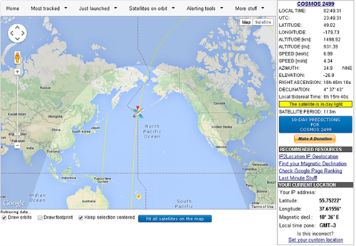 Vệ tinh bí ẩn của Nga gây đồn đoán về 