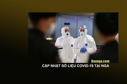 Nga ghi nhận 99399 ca nhiễm Covid-19, thêm 5841 ca nhiễm mới tính đến ngày 29/4/2020