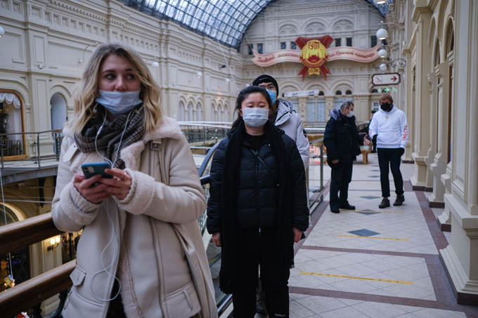 Hơn một nửa số dân thủ đô nước Nga đã nhiễm COVID-19