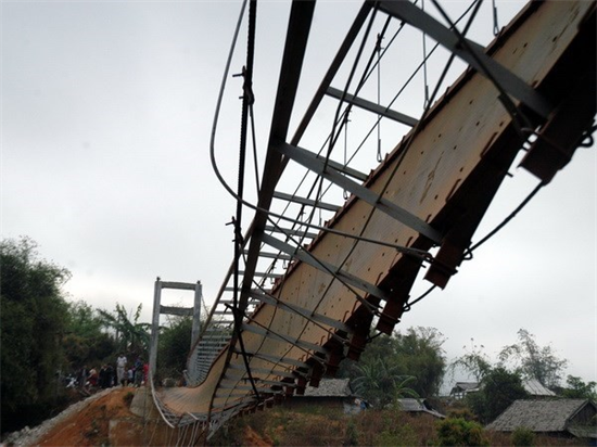 Chính thức công bố nguyên nhân sập cầu treo Lai Châu