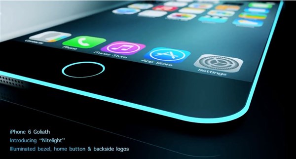 Fan Apple điên đảo vì iPhone 6 có viền phát sáng