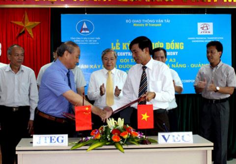Nhà thầu Trung Quốc lại trúng gói thầu xây cao tốc Bắc-Nam