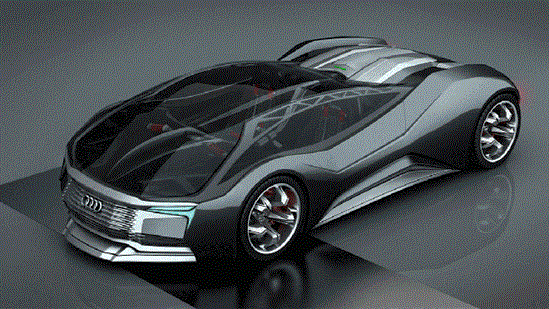 Khám phá mẫu concept xe hơi năng lượng hạt nhân đầu tiên