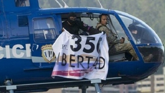 Đặc vụ tình báo lái trực thăng cảnh sát tấn công Tòa án Tối cao ở Venezuela